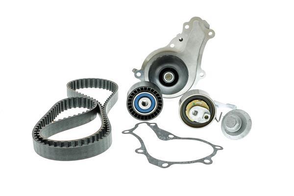 Pompe à eau + kit de courroie de distribution (Kit courroie de distribution) AISIN ref. TKPS-7052